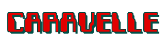 Rendering "CARAVELLE" using Computer Font