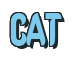Rendering "CAT" using Callimarker