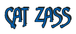 Rendering "CAT ZASS" using Agatha