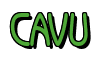 Rendering "CAVU" using Beagle