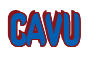 Rendering "CAVU" using Callimarker