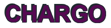 Rendering "CHARGO" using Arial Bold