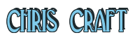 Rendering "CHRIS CRAFT" using Deco