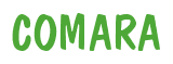 Rendering "COMARA" using Dom Casual