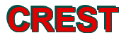 Rendering "CREST" using Arial Bold