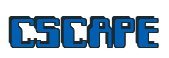 Rendering "CSCAPE" using Computer Font