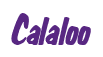 Rendering "Calaloo" using Big Nib