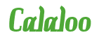 Rendering "Calaloo" using Color Bar