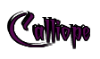 Rendering "Calliope" using Charming