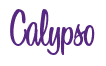 Rendering "Calypso" using Bean Sprout