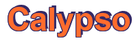 Rendering "Calypso" using Arial Bold