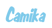 Rendering "Camika" using Big Nib