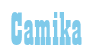 Rendering "Camika" using Bill Board