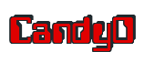 Rendering "CandyO" using Computer Font