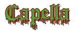 Rendering "Capella" using Dracula Blood