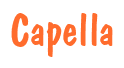 Rendering "Capella" using Dom Casual