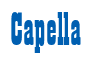 Rendering "Capella" using Bill Board