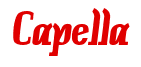 Rendering "Capella" using Color Bar