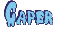 Rendering "Caper" using Drippy Goo