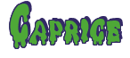 Rendering "Caprice" using Drippy Goo