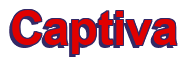 Rendering "Captiva" using Arial Bold