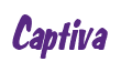 Rendering "Captiva" using Big Nib