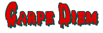 Rendering "Carpe Diem" using Drippy Goo