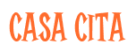 Rendering "Casa Cita" using Cooper Latin