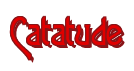Rendering "Catatude" using Agatha