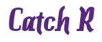 Rendering "Catch R" using Color Bar