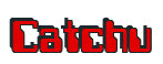 Rendering "Catchu" using Computer Font