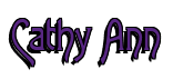 Rendering "Cathy Ann" using Agatha