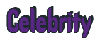 Rendering "Celebrity" using Callimarker