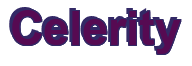 Rendering "Celerity" using Arial Bold