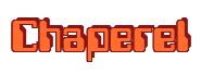 Rendering "Chaperel" using Computer Font