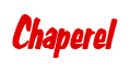 Rendering "Chaperel" using Big Nib