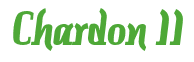 Rendering "Chardon II" using Color Bar