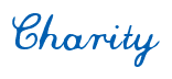 Rendering "Charity" using Commercial Script