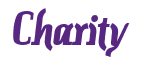 Rendering "Charity" using Color Bar