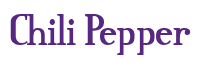 Rendering "Chili Pepper" using Credit River