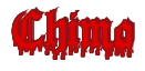 Rendering "Chimo" using Dracula Blood