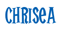 Rendering "ChriSea" using Cooper Latin