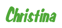 Rendering "Christina" using Big Nib