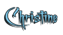 Rendering "Christine" using Charming