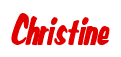 Rendering "Christine" using Big Nib