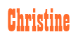 Rendering "Christine" using Bill Board