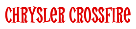 Rendering "Chrysler Crossfire" using Cooper Latin