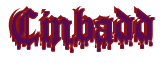 Rendering "Cinbadd" using Dracula Blood