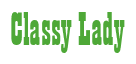 Rendering "Classy Lady" using Bill Board
