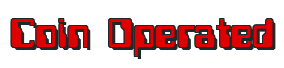 Rendering "Coin Operated" using Computer Font